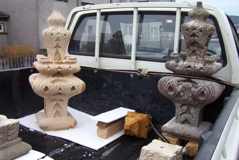 Pepper Pot Finials