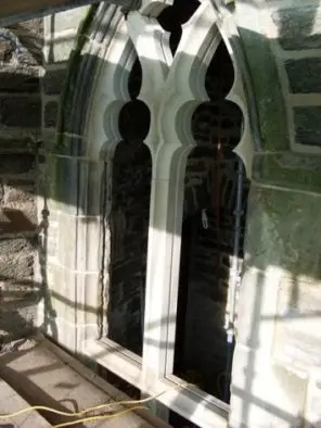 tracery windows spynie sandstone
