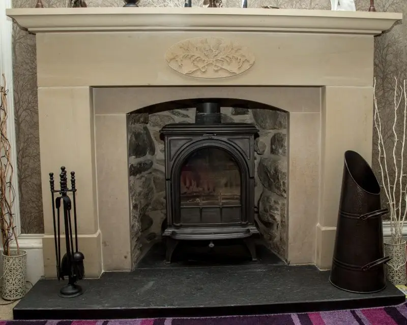 raven slate hearth