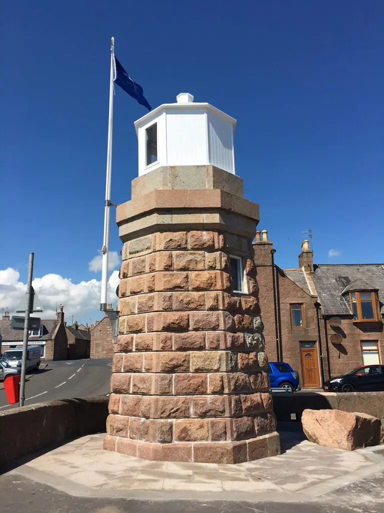 Stevenson lighthouse monument new location