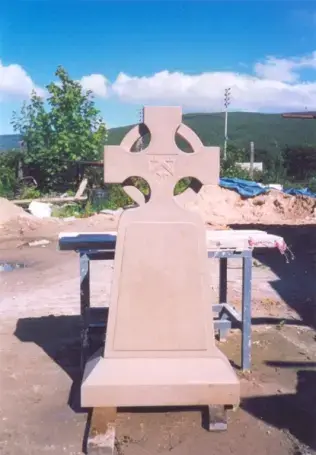 Celtic Cross Gravestone